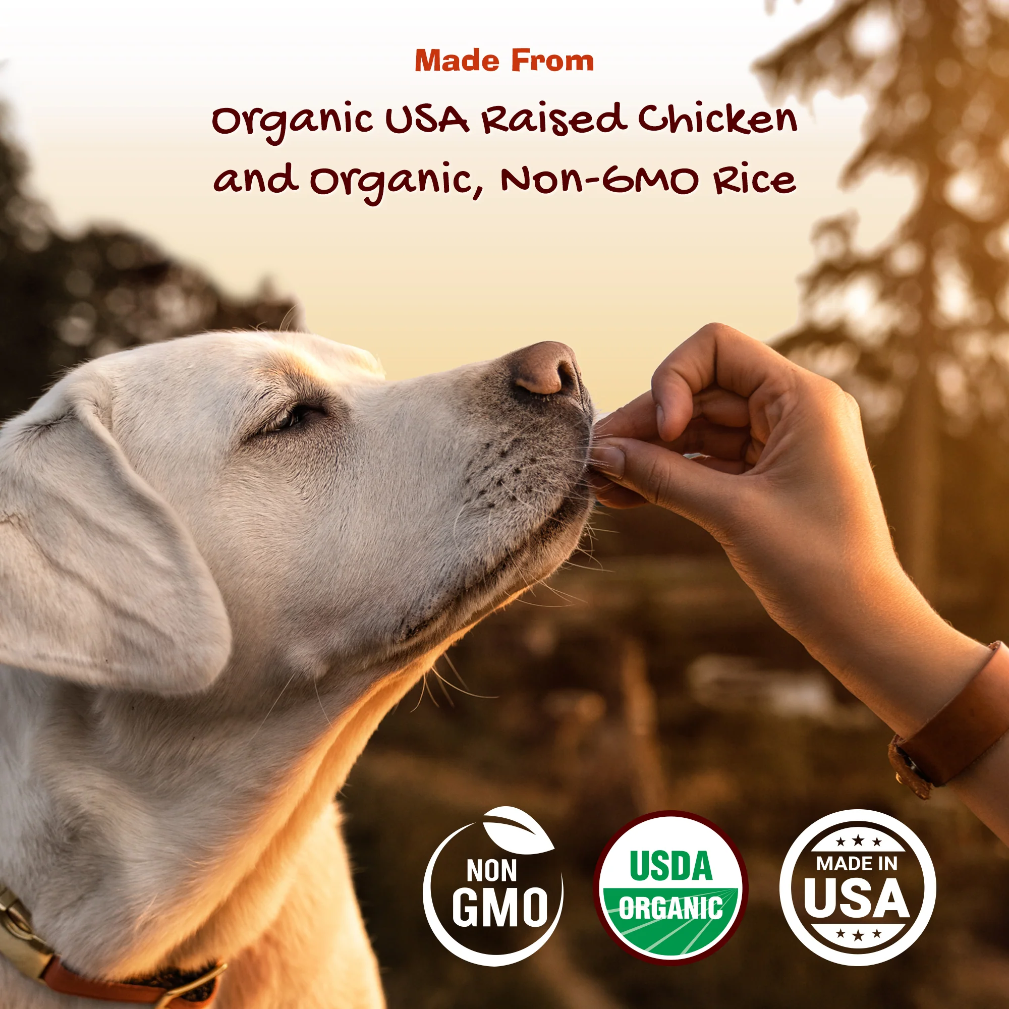 Organic Chicken & Rice Jerky Rolls 5oz - Image 4