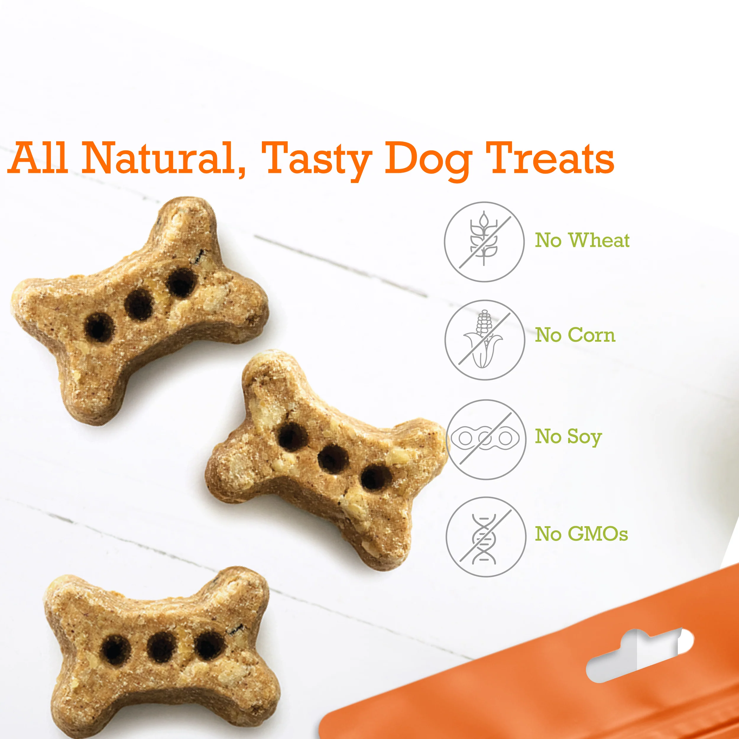 Apple Baked Biscuits Small Bone 12oz - Image 4