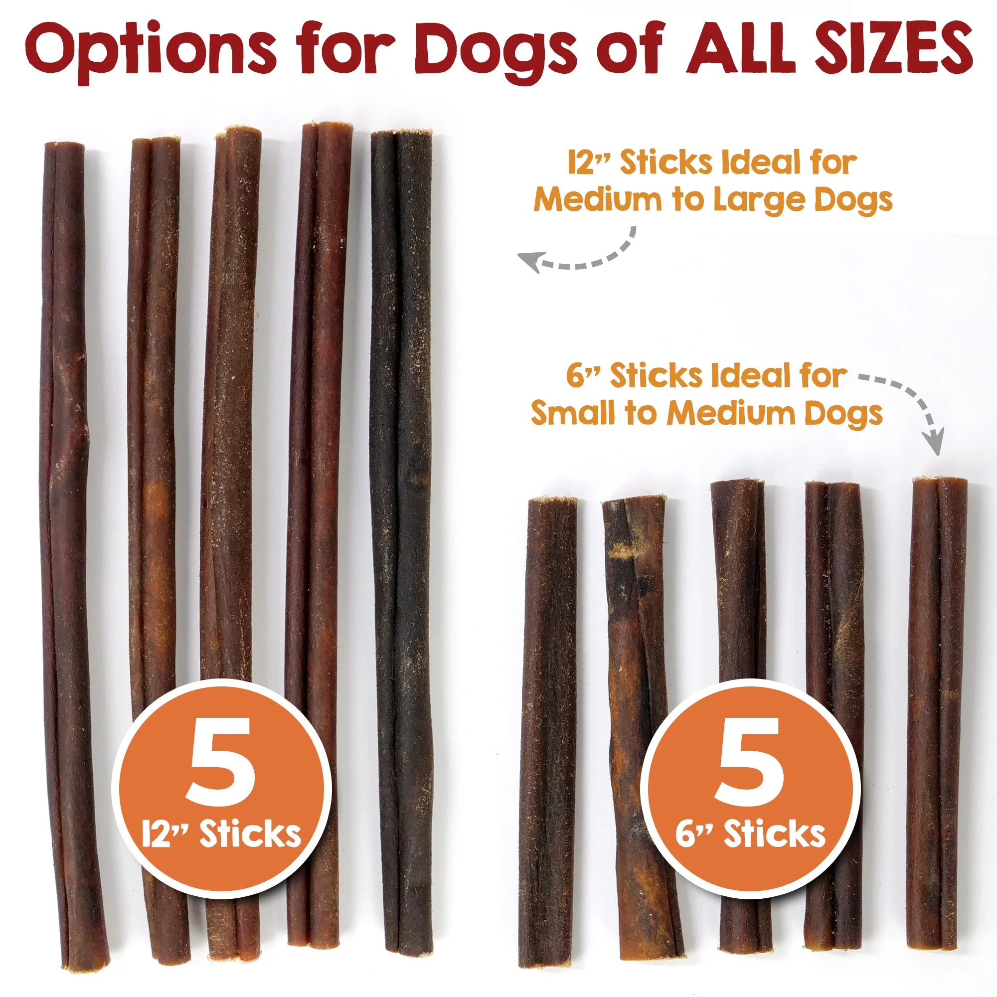 Riley's Originals Beef Collagen 12" Sticks (5 ct) - Image 4